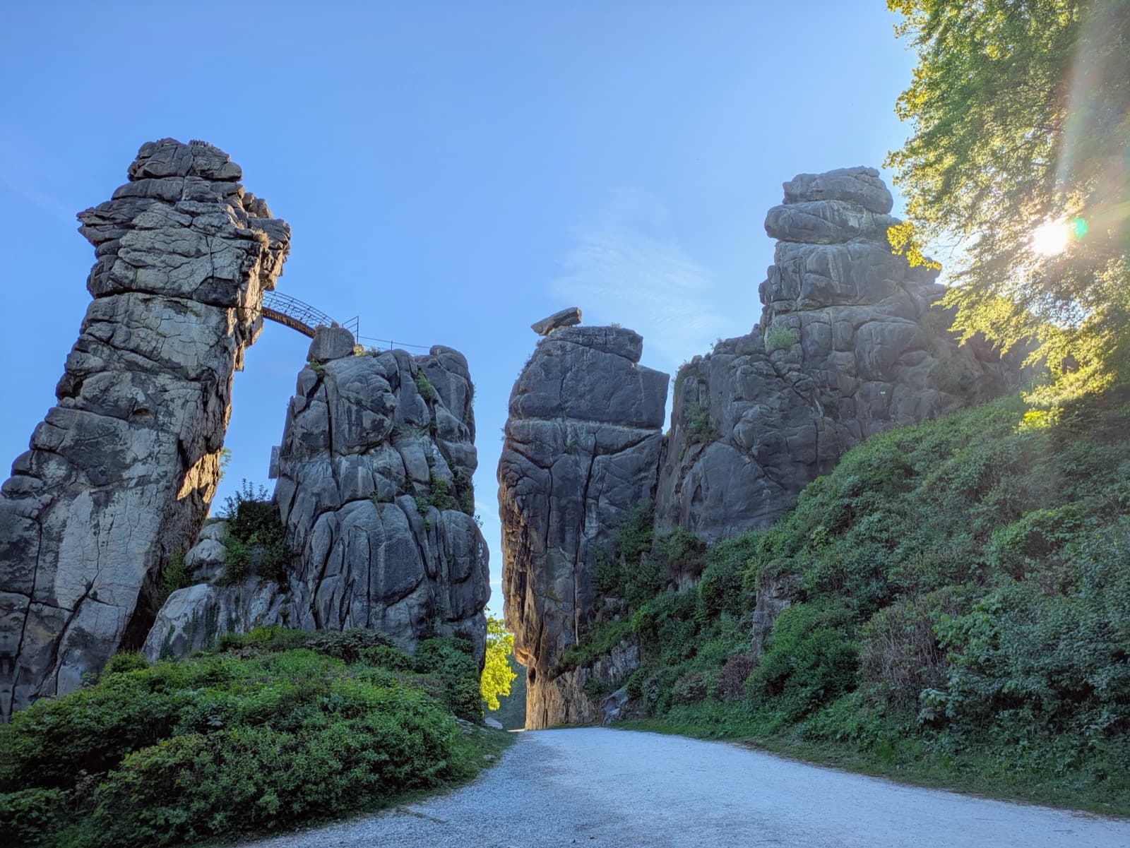 Externsteine im Morgenlicht